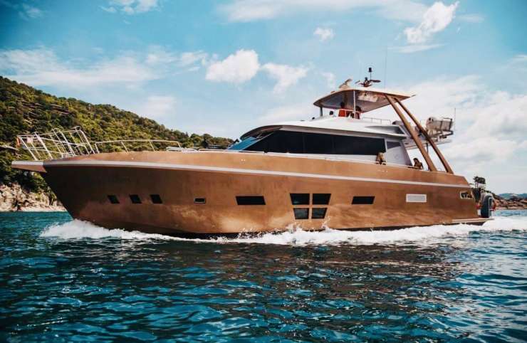 luxury yacht krabi